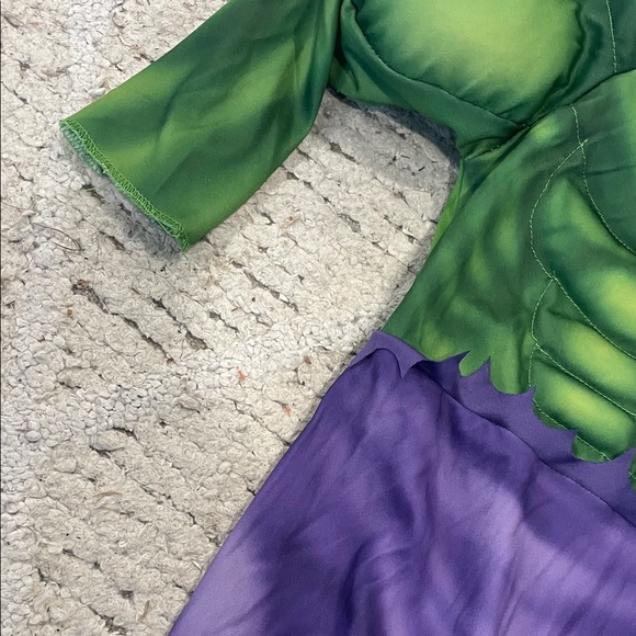 Marvel Kids Hulk Green and Purple Superhero Costume - Picture 5 of 15